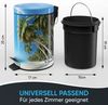 Sanilo Kosmetikeimer mit Motiv, viele schöne Bad Mülleimer zur Auswahl, 3 Liter, Abfalleimer mit Absenkautomatik & Innenbehälter Bild 3