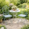 HTI-Living Gartenstuhl Gartenstuhl 2er-Set Solea Blau (Set, 2 St) Bild 2