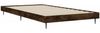 vidaXL Bettgestell ohne Matratze Räuchereiche 90x190 cm Holzwerkstoff 832306 Bild 5