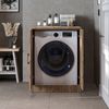 Roomart Waschmaschinenschrank - SERIE ATLANTIC-II- 70 cm breit – Badezimmer Waschmaschinen-Unterschrank – BHT 70×90×69 cm • Eiche Bild 4