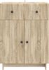 vidaXL Sideboard Sonoma-Eiche 66 x 34,5 x 90 cm Holzwerkstoff 893947 Bild 4