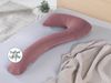 Theraline my7 Das Schlaf- & Stillkissen 80 x 150 cm Melange Rosenholz Bild 2