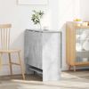 vidaXL Esstisch 138 x 70 x 73,5 cm Holzwerkstoff Betongrau 8006074 Bild 4