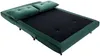 Vente-unique - URIBIA Sofa SamtStoff Grün - B 91 cm x H 81 cm x L 121 cm Bild 5