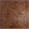 Esstisch AGNES eckig - 80x80x79cm, Holz, Weiß-Braun | Küchentisch Esszimmertisch Wohnzimmertisch Bild 5