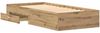 vidaXL Bettrahmen mit Speicher Artisan-Eiche 90 x 200 cm Holzwerkstoff 3333988 Bild 4