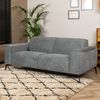 Bronx71 Design Sofa Vegas 2,5-Sitzer Stoff anthrazit Bild 5