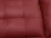 Vente-unique - Ledersofa 3-Sitzer - Rot - HAZEL Bild 5