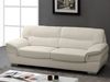 Vente-unique - Ledersofa 3-Sitzer - Leder - Elfenbein - THIBAULT Bild 5