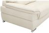 Vente-unique - Ledersofa 3-Sitzer - Leder - Elfenbein - THIBAULT Bild 4