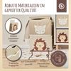 BIECO Spielzeugtruhe Aufbewahrungsbox mit Deckel groß für Kinderzimmer Spielzeugkiste Bild 4