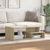 vidaXL Couchtisch Sonoma-Eiche 102x55x35 cm Holzwerkstoff 848012 Bild 3