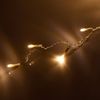 LMaxhome LED-Lichterkette Eisregen Lichterkette für Aussen Flashing Effekt Weihnacht Deko, 400-flammig, 5M/10M/15M Lichtervorhang Speicherfunktion 8 Modi Timer Warmweiß Deko Bild 2