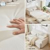 ANYSUN Loungesofa Faltbares Schlafsofa, 2-Sitzer-Couch,das 2-in-1 Klappsofa, Bodensofa-Bett,Cordstoff,mit zwei Lendenkissen, bequemes Cord Bodensofa für Wohnzimmer,Wohnung,kleine Räume Bild 4