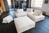 KAWOLA Modulsofa WIOLO SOFT 4 Module 4 Rückenkissen Cord cremeweiß 84 x 222 x 333 cm Bild 5