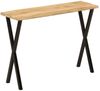 vidaXL Konsolentisch mit Baumkante 105x33x76 cm Massivholz Mango 372763 Bild 4