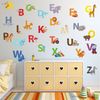 nikima Wandtattoo 084 Wandtattoo Alphabet Tiere ABC (PVC-Folie) Bild 3