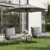 Woltu Gartenlounge-Set, (3-tlg), Gartenmöbel Set, 2 Sessel 1 Couchtisch, mit abnehmbaren Sitzkissen Bild 4