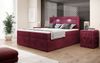 Boxspringbett Amelie mit LED und Stauraum 160x200 Rot H2 (bis 70kg) Bild 4
