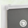 Lichtblick Sonnenschutzsysteme GmbH Bluetooth-Rollo Palermo 150 cm x 190 cm (BxL) Taupe Verdunkelnd & Thermofuntion; Klemm- und schraubbar; Motor per App oder manuell steuerbar Bild 4