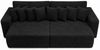 Kaiser Möbel Schlafsofa, Cordstoff Poso, PIANO DOUBLE, Große Liegefläche, Tiefe Sitzfläche, Cordstoff mit markanter Struktur Bild 4