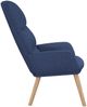 vidaXL Relaxsessel Blau Stoff [340994] Bild 4