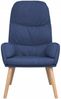 vidaXL Relaxsessel Blau Stoff [340994] Bild 3