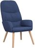 vidaXL Relaxsessel Blau Stoff [340994] Bild 2