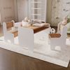 Raumhirsch Furniture Kindertisch Kindertisch & Stühle, Kindermöbelset, Maltisch mit Hocker (Kindersitzgruppe, 3-St, bestehend aus Tisch und 2 Stühlen), Kindgerechtes Design, Stauraum unter Tischplatte, abgerundete Ecken Bild 2