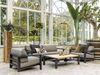 Gartencouchtisch Amesdale, aus Teakholz und Aluminium, modern, natur, 140 cm Bild 2