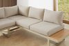 riess-ambiente Sitzgruppe IBIZA GRAND 280cm greige - Aluminium, mit Sitzpolstern, wetterfest, (Set, 3-tlg, Sitzecke, Bank, Tisch, 7x Sitzkissen, 7x Rückenkissen), Outdoorlounge inkl Kissen & Tisch -ideal für Terrasse, Balkon & Garten Bild 3