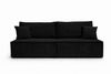 Kaiser Möbel Schlafsofa Sofa mit Schlaffunktion und Bettkasten, Cordstoff Poso, BEST MINI, Kompakte Größe – ideal für kleine Räume Bild 2