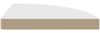 vidaXL Schwebendes Eckregal Weiß 35x35x3,8 cm MDF 323916 Bild 4