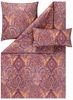 Estella Mako-Satin Bettwäsche 135x200 Fernanda abendrot Paisley Orient 7952-395 Bild 2