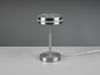 Kleine LED Tischleuchte FRANKLIN rund Silber, Höhe 25cm Bild 5