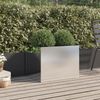 vidaXL Pflanzkübel Silbern 62x47x46 cm Edelstahl 841605 Bild 3