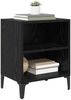 vidaXL Nachttisch Schwarz Eichen-Optik 40 x 30 x 50 cm Holzwerkstoff 875102 Bild 3
