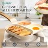 Eierpfanne 4-Loch Omlettenpfanne Granit-Antihaftbeschichtung PFOS/PFOA-frei Bild 4