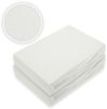 Doppelpack Frottee Spannbettlaken Premium Weiß 90 - 100 x 200 cm Bild 3
