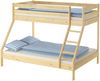 Erst-Holz Etagenbett Kiefer 90x200/140x200 cm, natur Bild 2