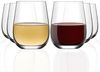LAV Gläser-Set Gaia Softdrinkglas, 6-tlg, Glas, 6er Set, 475ml, mit feinem Rand, ideal für Soft Drinks, Wein, Wasser Bild 4