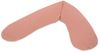 Theraline Stillkissen "Das Original" Microperlen inkl. Bezug 190 cm 201 Pfirsichrosa. Feinstrick Bild 2