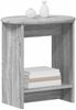 vidaXL Beistelltisch Graues Sonoma 50 x 39,5 x 55 cm Holzwerkstoff 899858 Bild 3