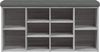 vidaXL Schuhbank Grau Sonoma 102x32x50 cm Holzwerkstoff 835115 Bild 4