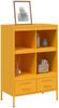 vidaXL Highboard Senfgelb 68x39x101,5 cm Stahl 843105 Bild 4