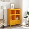 vidaXL Highboard Senfgelb 68x39x101,5 cm Stahl 843105 Bild 3