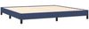 Doppelbett, Bettgestell Modernen ohne Matratze Blau 200x200 cm Stoff d1872e Bild 4