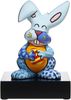 Goebel Figur Romero Britto - Blue Rabbit, Dekofigur, Hase, Pop Art, Porzellan, Bunt, 32 cm, 66452901 Bild 3