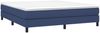 Polsterbett mit Matratze Blau 180x200 cm Stoff Bild 3