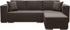 AX LIVING Braun Ecksofa mit Schlaffunktion L-Form Vinoria 255 cm Rechts Bild 2